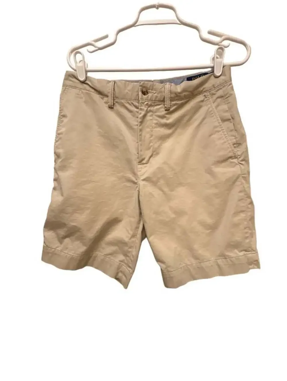 Polo Ralph Lauren Mens Classic Fit Chino Shorts Beige Tan Size 30